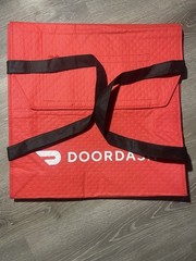 Doordash Large Insulated Pizza Delivery Driver Bag For Door Dashers