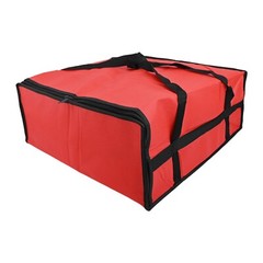 Ensure Customer Satisfaction with Insulated Delivery Bag Black And Red