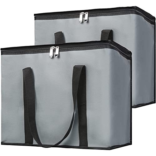 Food Delivery Bag for Uber Eats Insulated Grocery Shopping Bag for Catering