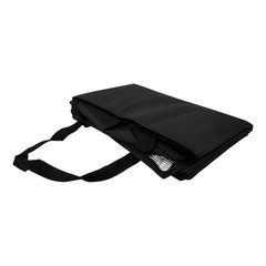For Pizza Delivery Excellent Insulation Black And Red Spacious Food Bag