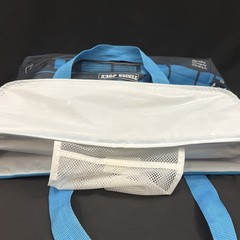 Trader Joes Insulated Tote Bag Teal 8 Gallon Reusable Shopping Cooler LARGE