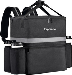 Insulated Food Delivery Backpack — Large Capacity, Leakproof, with 4 Reinforced