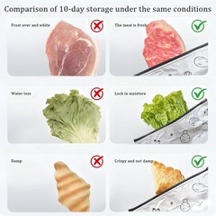 30Pcs Reusable Aluminum Foil Sealable Storage Bags, 15x20cm, 20x25cm, 25x30cm