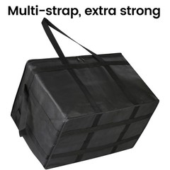 3-Pack Insulated Food Delivery Bag XXXL Pizza Cooler Bags Rideshare Delivery Bag