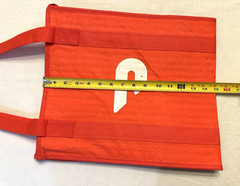 Lot of 7 ~ DOORDASH ~ 13x15x9 ~ Zippered Insulated Delivery Bag / Tote ~ ERRORS