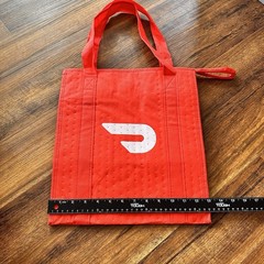 Doordash Insulated Food Delivery Bag Professional Authentic Zipper Handles