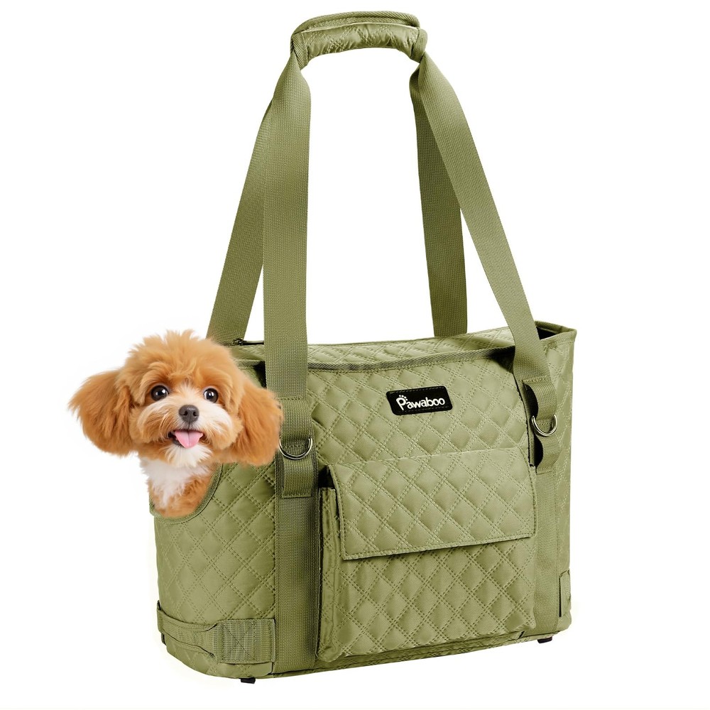Dog Purse Carrier for Small Dogs with Pocket, Lightweight Dogs and Puppies To…