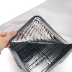 XXXL Large Insulated Cooler Bag Double Zipper Food Delivery Bag Styrofoam Coo…