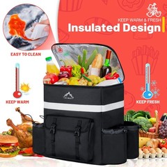 Food Delivery Backpack insulated delivery bags for Delivery Bike Large Pizza …