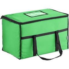 CHOICE INSULATED FOOD DELIVERY BAG/PAN CARRIER, NYLON 23″ x 13″ x 15 GREEN (ONE)