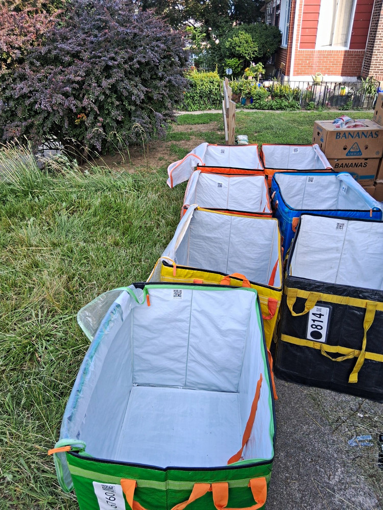 Amazon Logistics Lot of Insulated Food Delivery Tote Bags w/ Handles