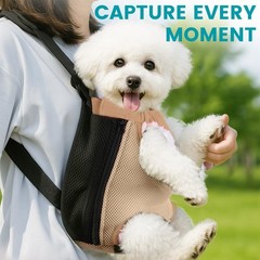 Mochila Portadora Với Piernas Afuera Para Perros Pequenos Estilo De Lujo