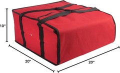Pizza Bags for Delivery, Insulated Pizza Delivery Bag for Delivery Drivers, 2…
