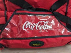 Pizza Jacket Bag Solutions Large Insulated Delivery Bag Red Coca-Cola 20″x18″x7″