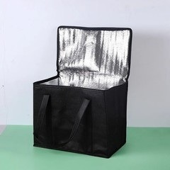 XL Insulated Food Bag Hot Cold Cooler Tote Pizza Warmer Zipper Storage