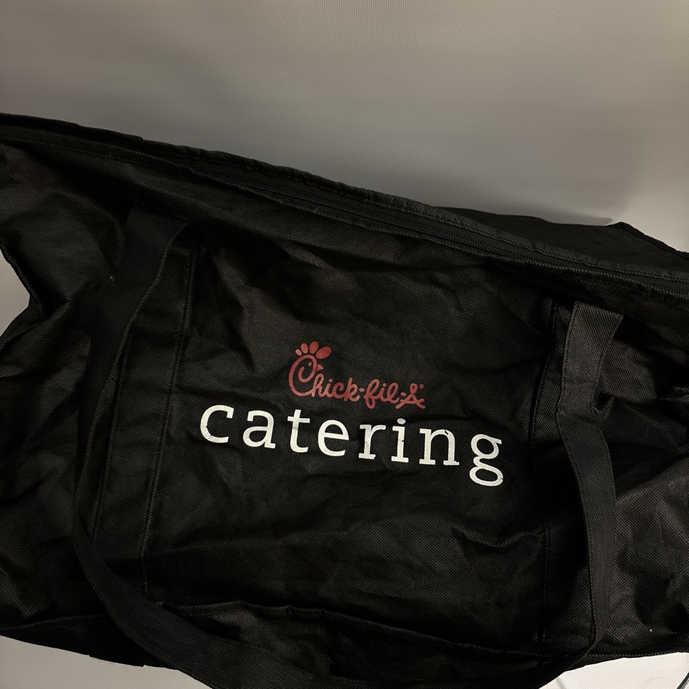 Excellent Chick Fil A Catering Tote Bag Lightweight Zip 22x12x14
