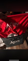 ACIN FlowFinder MK2 Insulated Bag, Flow Meter, Red/Black Food Delivery Container
