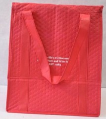 Frugal MacDoogal Liquors Thermal Insulated Tote Bag Red 15″ x 13″ x 9.5″ 62054