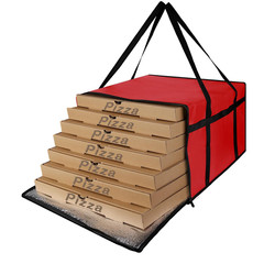 Insulated Pizza Delivery Bag for Carry Hot, 20″ X 20″ X 14″ Carrier Warmer, Insu