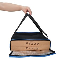 Pizza Delivery Bag, 18″ x 18″ x 5″ Pizza Warmer Bags for Carry Hot, Insulated…