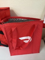 Grubhub DoorDash Insulated Delivery Bags Lot Of 2 STARTER Bags Used