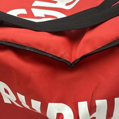 GRUBHUB Official Large 19″x19″x9” Insulated Food Delivery Carrying Tote Bag Red