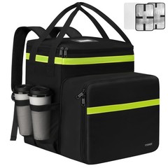 Ytonet Insulated Food Delivery Backpack with 7 Cup Holders Uber Eats Doordash