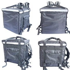PK-92V: Large Rigid Heavy Duty Food Delivery Box for Motorcycle, Loading, 18 L x