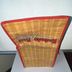 Kentucky Fried Chicken Insulated Food Pan Bag Red Wicker Design