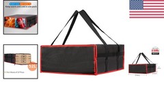 Durable Insulated Grocery & Pizza Delivery Bag, 20″x20″ — Versatile & Stylish