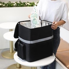 Large Food Delivery Backpack Insulated Thermal Food Bag for Travel Outdoor