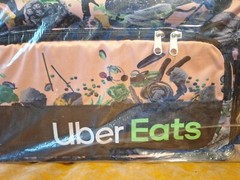 NEW UberEats Limited Edition Artist Series X-Large Delivery Bag BackPack