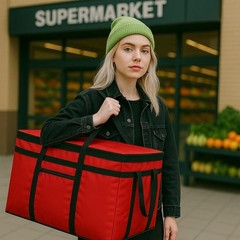 XXXL Insulated Food Delivery Bag — 23″x15″ for Hot & Cold Catering Needs