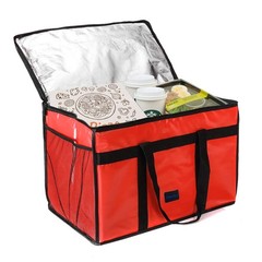 Insulated Food Delivery Bag 23″x14″x15″ — Large Catering Thermal Carrier