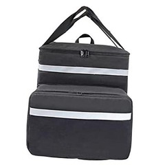 Large Insulated Food Delivery Backpack, Expandable Catering Cooler Bag,