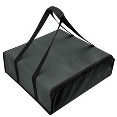 TOGETRUE Pizza Bag, Insulated Bags for Delivery 20W x 20D x 6H, Grey
