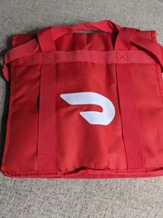 Green Papa John’s Insulated Thermal Hot Pizza Bag Food Warm Delivery Doordash