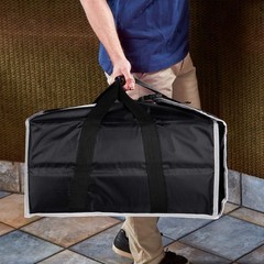 Insulated Pizza Delivery Bag Commercial Food Warmer Carrier Bag 20″ by 20″ by…