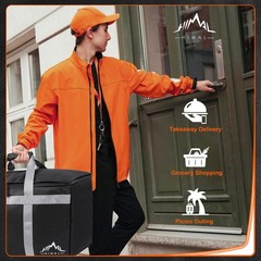 Himal Outdoors Insulated Food Delivery Bag XXXL-23Wx15Hx14D inches Insulated Gro