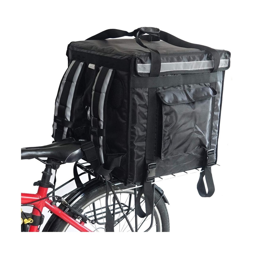 PK-92V: Large Rigid Heavy Duty Food Delivery Box for Motorcycle, Top Loading,…