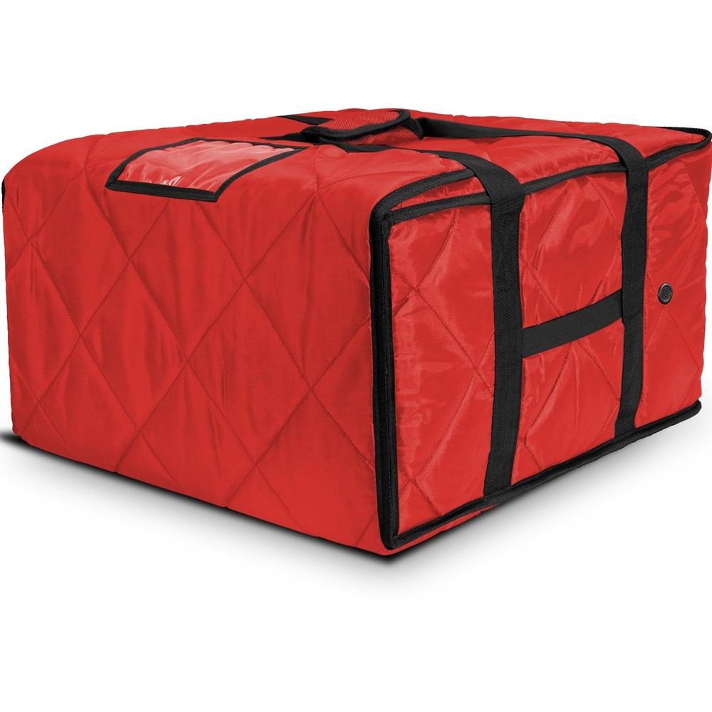 Pizza Bag for Delivery, Large 20″ x 20″ x 11″ Pizza Delivery Bags