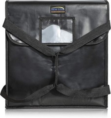 Classic Style 18x18x5 Inch Pizza Delivery Bag, Black