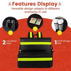 Food Delivery Bag,Large Insulated Backpack for Doordash/Uber Eeats, Expandabl…