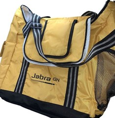 Jabra GN Cooler Bag Yellow Insulated Large with Zipper Handles 7in x 15in x 15in