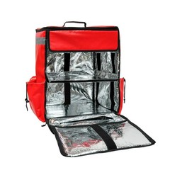 70L XL Large Insulated Food Delivery Backpack Expandable with 4 Cups Holders …