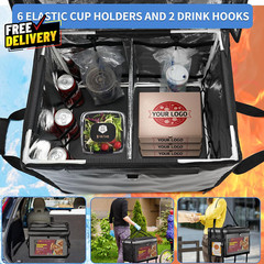 Insulated Food Delivery Bag for E-Bikes/Scooters/Motorcycles Waterproof D…..