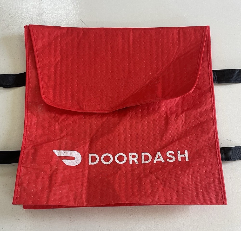 Doordash Large Insulated Pizza Delivery Bag For Top Dashers 19x19x5″ NEW