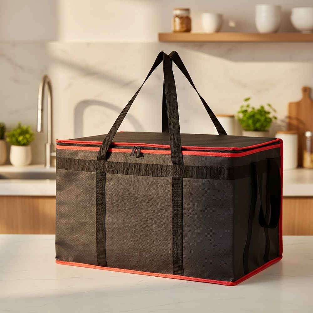 Insulated Food Delivery Bag for Hot and Cold Meal, XXX-Large Grocery Tote Ins…