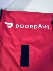 Official DoorDash Pizza Delivery Bag — Insulated Thermal Hot Cold Tote 19x19x5