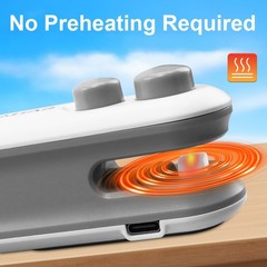 2in1 Rechargeable Chip Bag Sealer with Cutter, Portable USB C MINI, White